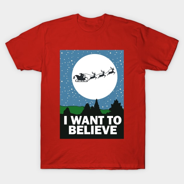 I WANT TO BELIEVE T-Shirt by crashboomlove